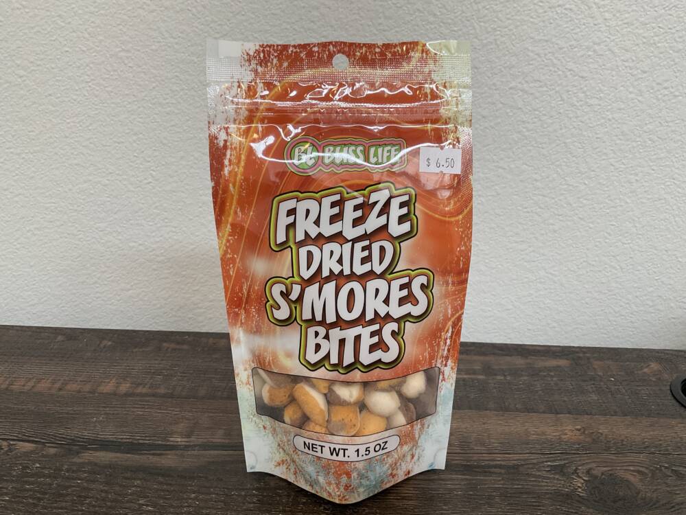 Bliss Life Freeze Dried Candy Bites Variety Pack Strawberries and Cream S'mores Caramel Apple Orange Creamsicle (S'mores